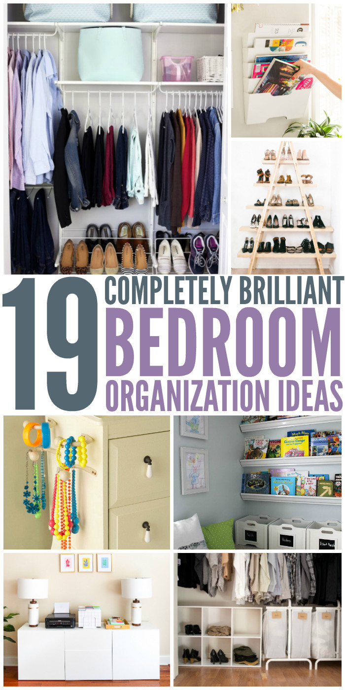 Best ideas about Bedroom Organization Ideas . Save or Pin 19 Bedroom Organization Ideas Now.