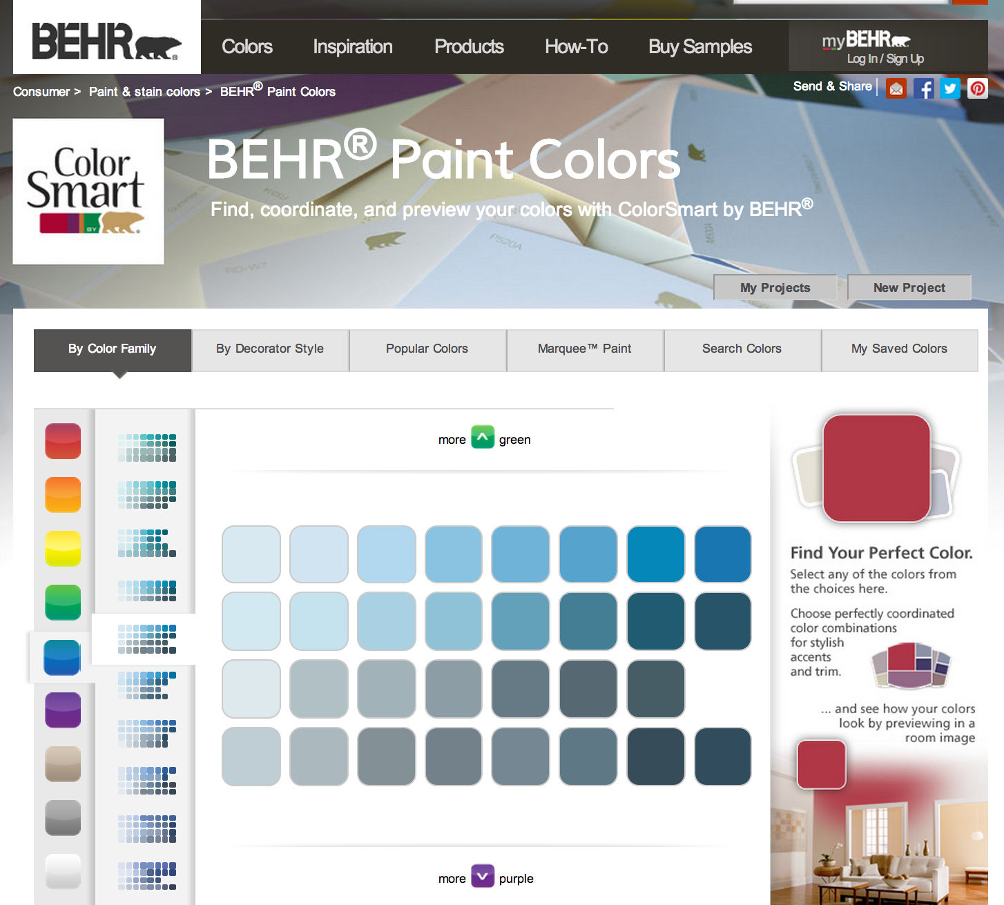 Best ideas about Behr Paint Colors
. Save or Pin Why Behr Paint Blues are My Favorite Blues Now.