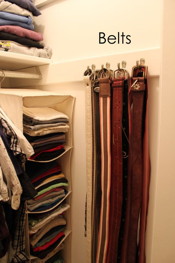 Best ideas about Belt Storage Ideas
. Save or Pin How To Neatly Store And Organize Your Scarves And Belts Now.