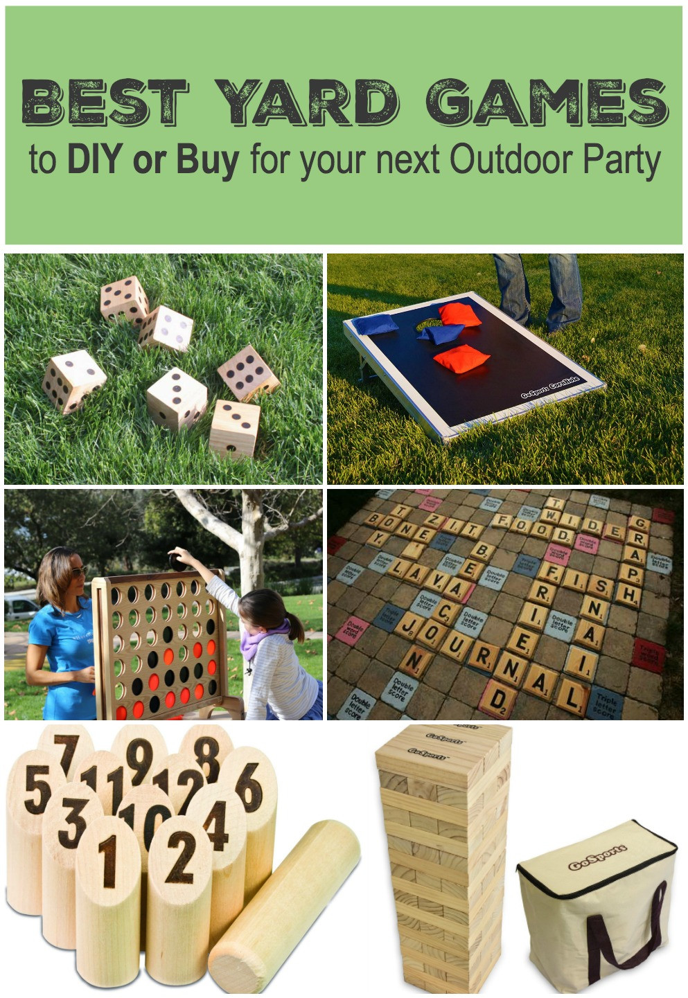 Best ideas about Best Backyard Games
. Save or Pin Best Yard Games for an Outdoor Party Sometimes Homemade Now.