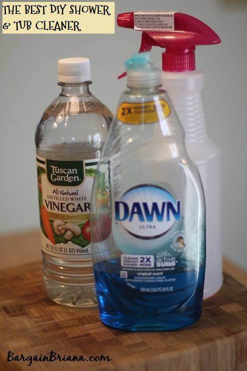 Best ideas about Best Bathroom Cleaner
. Save or Pin The Best Homemade Shower and Tub Cleaner BargainBriana Now.