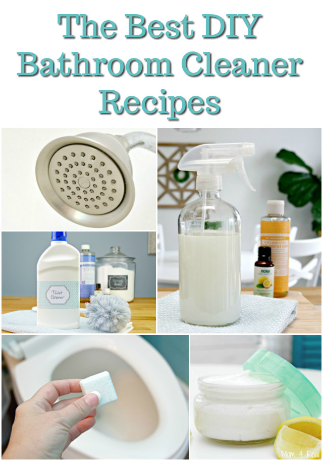 Best ideas about Best Bathroom Cleaner
. Save or Pin Non Toxic DIY Bathroom Cleaner Recipes Mom 4 Real Now.