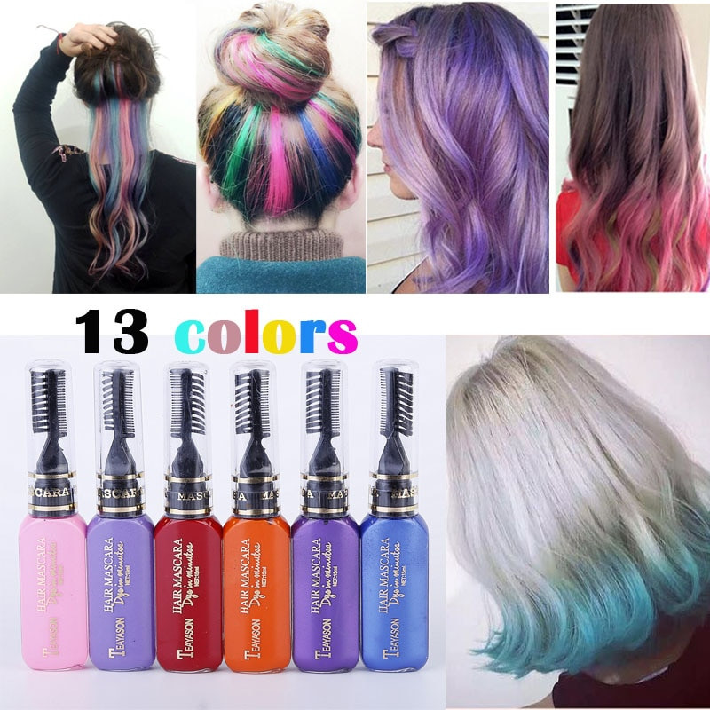 Best ideas about Best DIY Hair Color
. Save or Pin 13 Colors e time Hair Color Hair Dye Temporary Non toxic Now.