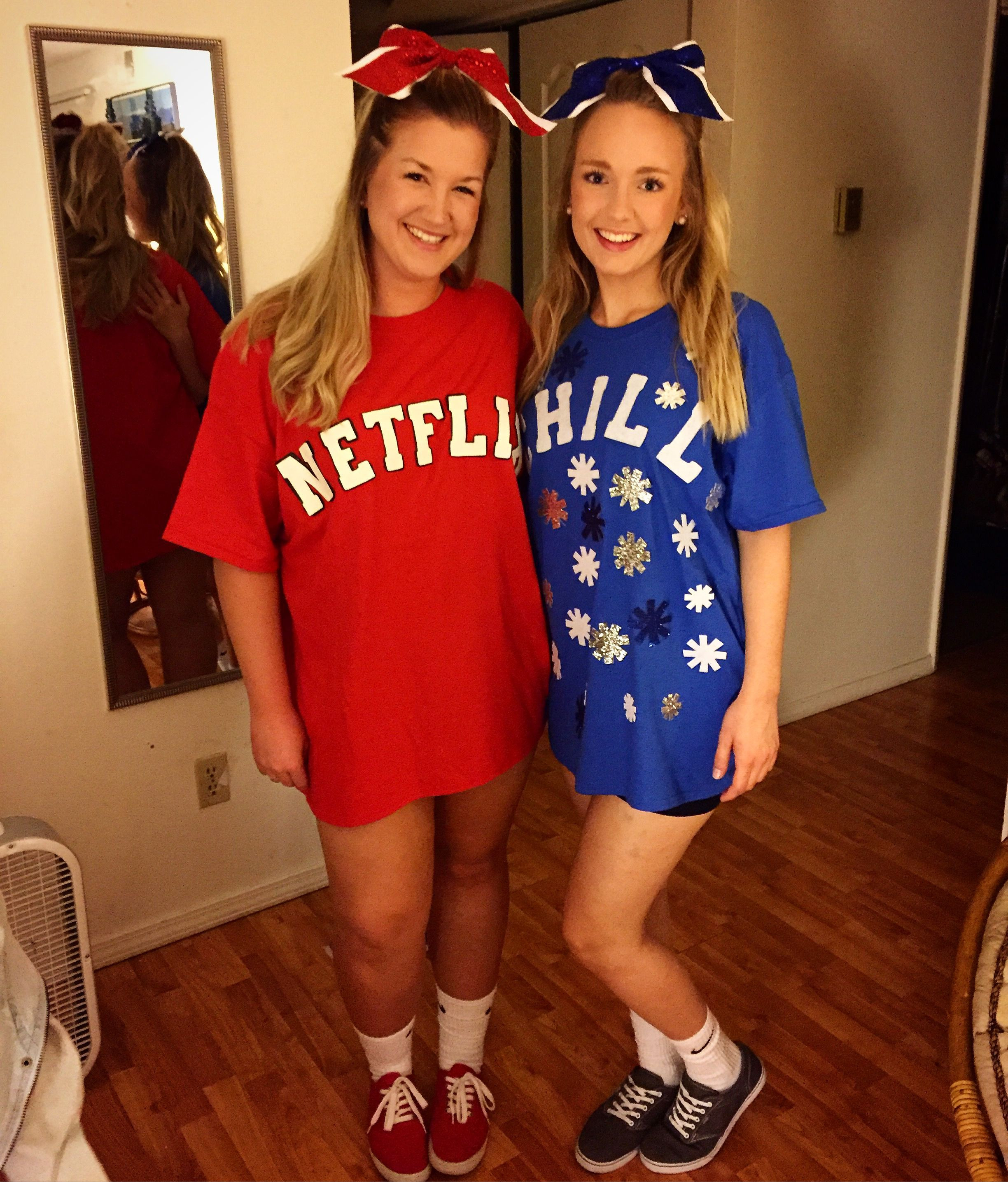 Best ideas about Best Friend Costumes DIY
. Save or Pin Best friend Halloween costume Netflix and Chill was a HUGE Now.