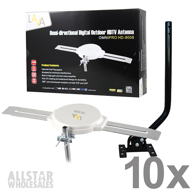 Best ideas about Best Omnidirectional Outdoor Tv Antenna
. Save or Pin LAVA HD 8008 360 Degree HDTV Digital Outdoor TV Antenna Now.