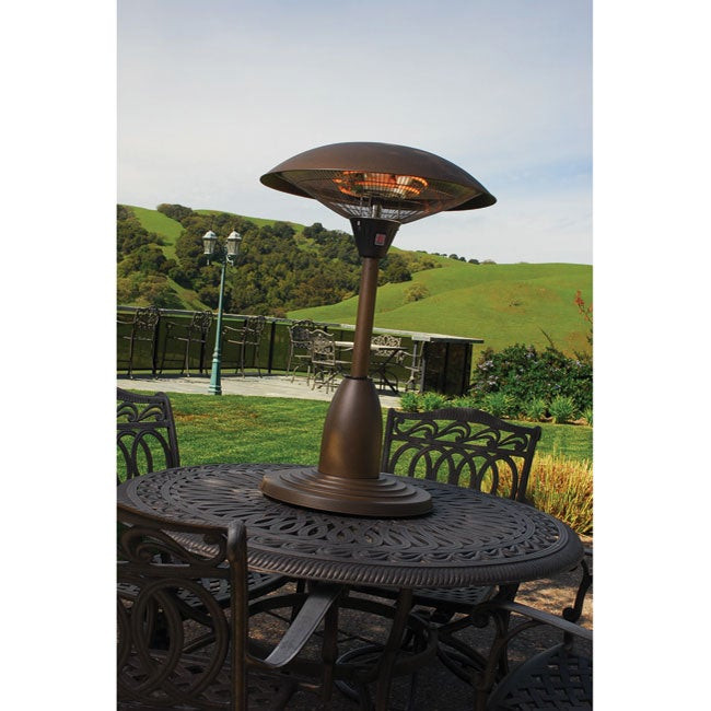 Best ideas about Best Patio Heaters
. Save or Pin Electric Bronze Table Top Patio Heater Overstock Now.