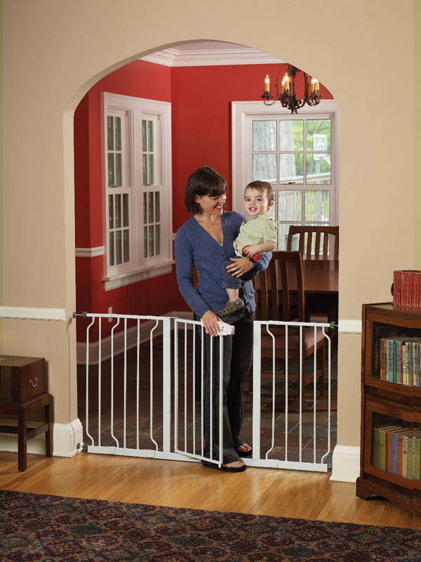 Best ideas about Best Pressure Mounted Baby Gate
. Save or Pin Amazon Regalo Extra WideSpan Walk Through Safety Now.