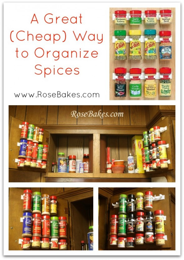 Best ideas about Best Way To Organize Kitchen Cabinets
. Save or Pin WFMW The Best Way to Organize Spices EVER Rose Bakes Now.