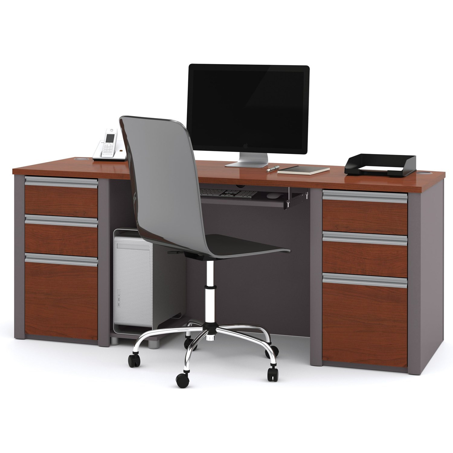 Best ideas about Bestar Office Furniture
. Save or Pin Bestar Connexion Executive Desk fice Suite Now.