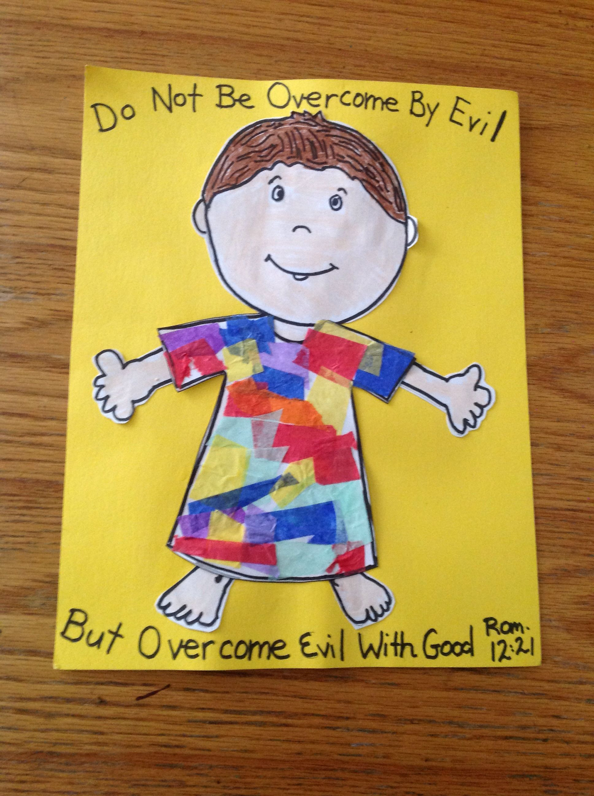 Best ideas about Bible Crafts For Kids
. Save or Pin Joseph Bible Craft Bible Crafts by Let Now.
