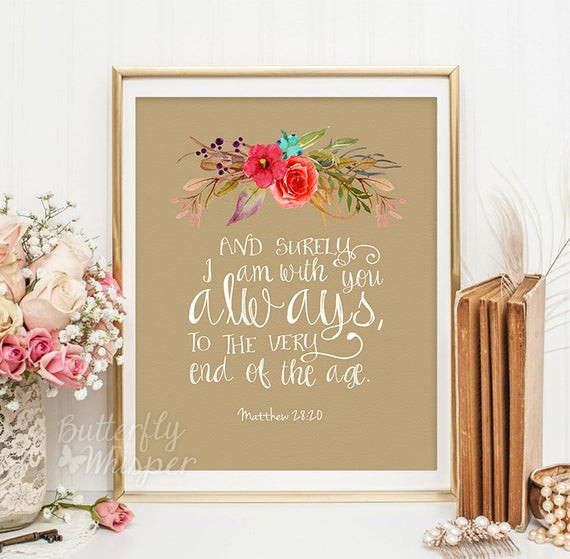 Best ideas about Bible Verse Wall Art
. Save or Pin Christian wall art scripture print Nursery by ButterflyWhisper Now.