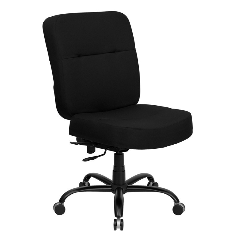 Best ideas about Big And Tall Office Chair 500 Lbs Capacity
. Save or Pin Hercules 500 lb Capacity Big & Tall Black Fabric fice Now.