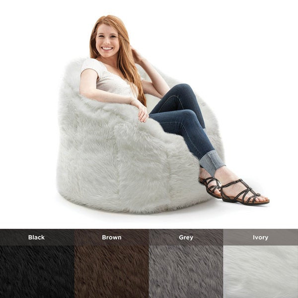 Best ideas about Big Joe Milano Bean Bag Chair
. Save or Pin BeanSack Big Joe Milano Faux Fur Bean Bag Chair Now.