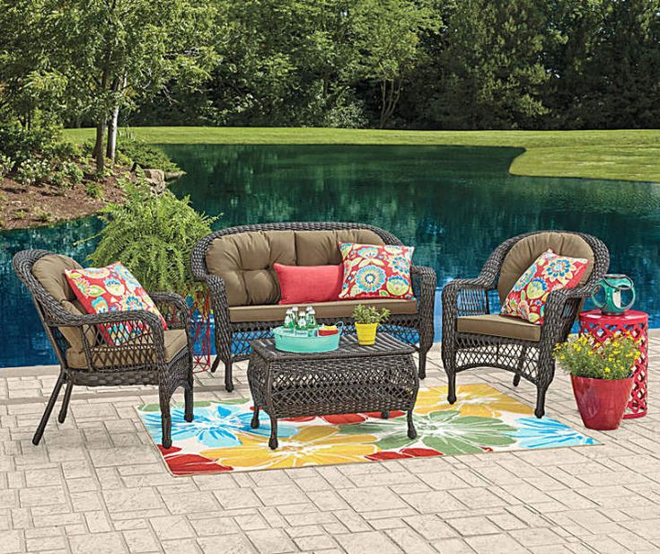 Best ideas about Big Lots Patio Cushions
. Save or Pin I found a Wilson & Fisher Hampstead Patio Furniture Now.