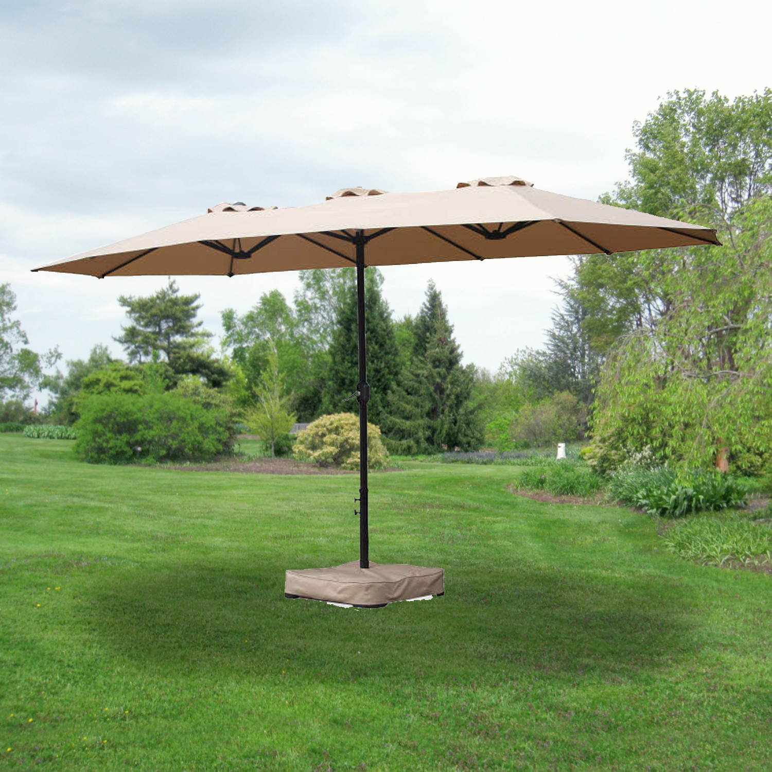 Best ideas about Big Lots Patio Umbrella
. Save or Pin Replacement Canopy for Triple Umbrella Garden Winds Now.