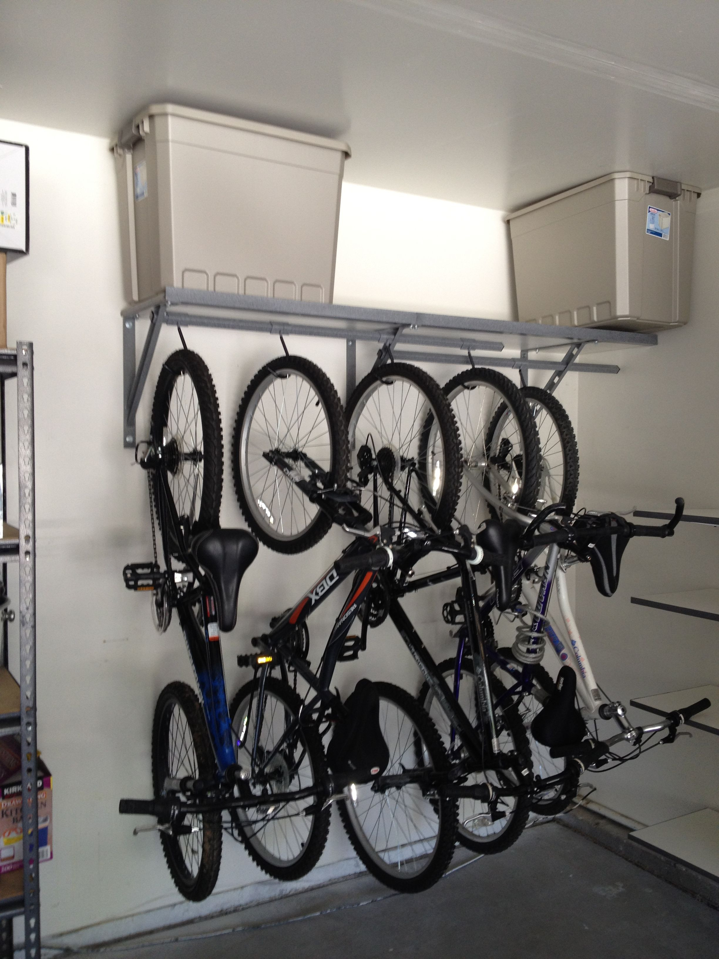 Best ideas about Bike Rack Garage Storage
. Save or Pin garage bike storage Good ideas for the home Now.