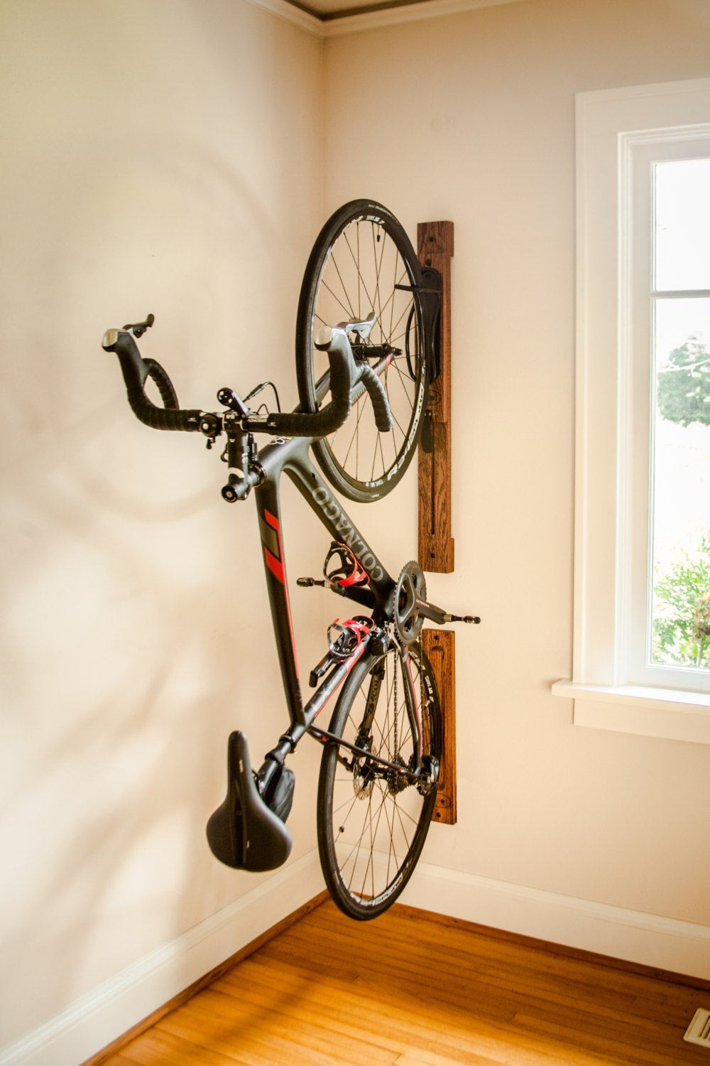 Best ideas about Bike Rack Wall Mounted Vertical
. Save or Pin Bike Rack 3 Vertical Wall Mount Adjustable with Wall Now.