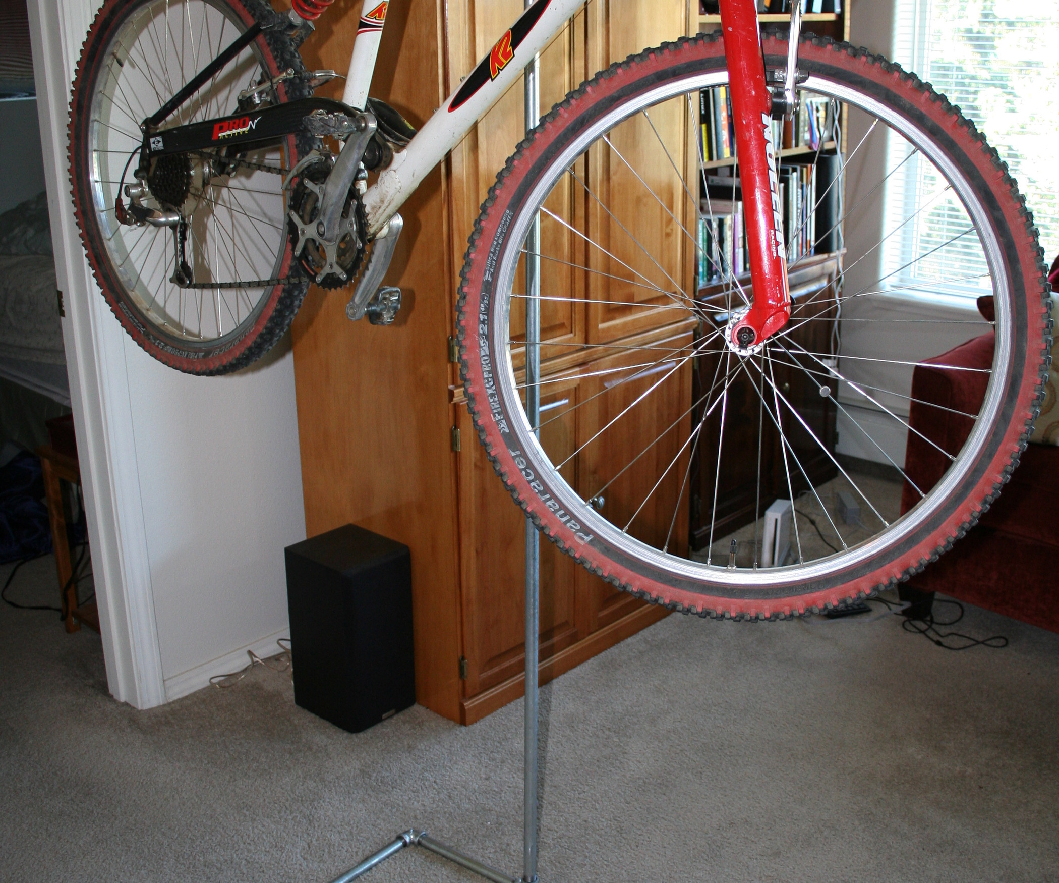 Best ideas about Bike Stand DIY
. Save or Pin DIY Bicycle Repair Stand 9 Steps with Now.