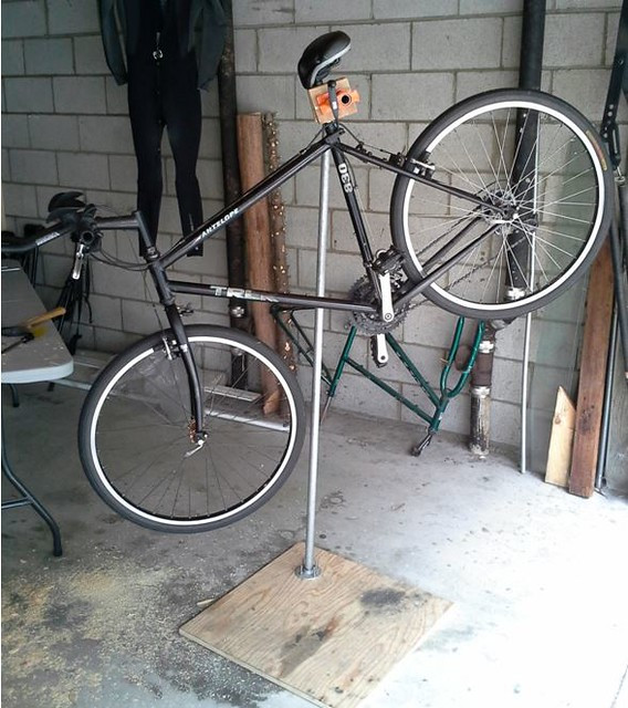 Best ideas about Bike Stand DIY
. Save or Pin DIY Bicycle Repair Stand by Andrew Li Now.