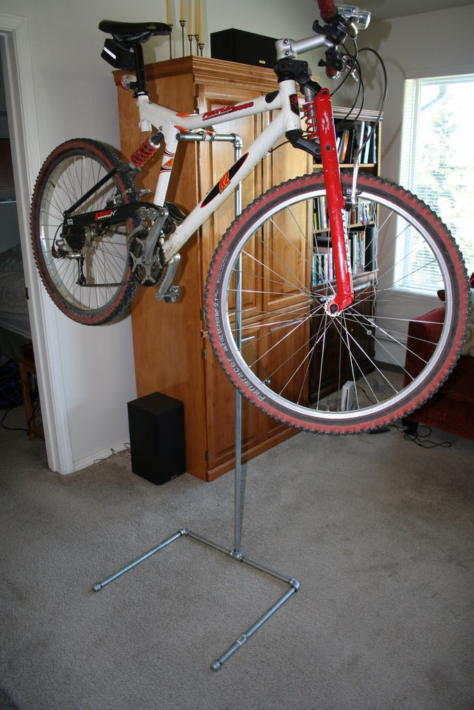 Best ideas about Bike Stand DIY
. Save or Pin DIY Bicycle Repair Stand Now.