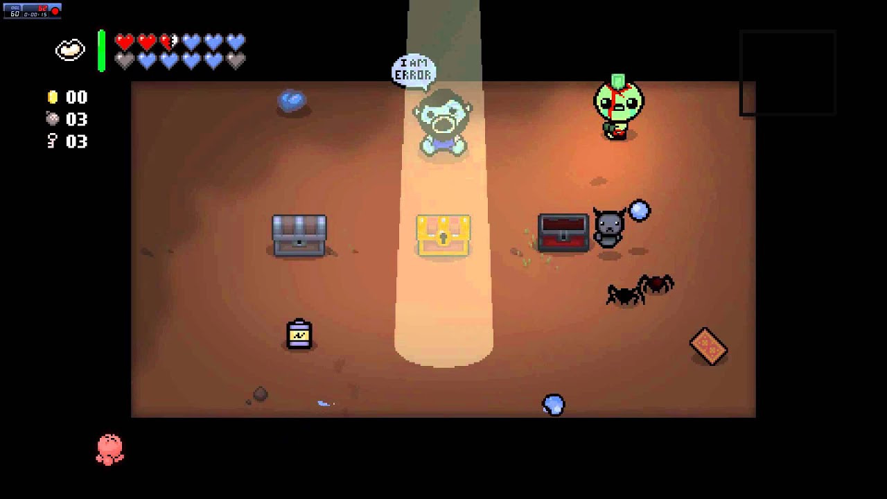 Best ideas about Binding Of Isaac Bedroom
. Save or Pin The Binding of Isaac Rebirth I AM ERROR ROOM Now.