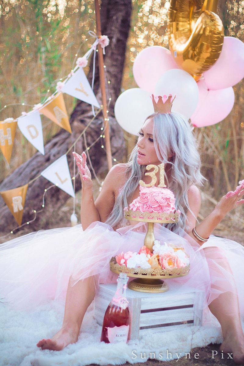 Best ideas about Birthday Photo Shoot Ideas Adults
. Save or Pin Kirsti s Golden Birthday Adult Cake Smash session Now.