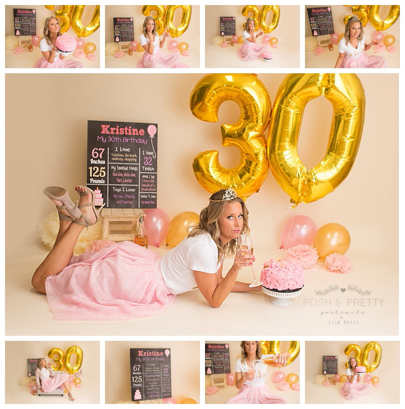 Best ideas about Birthday Photo Shoot Ideas Adults
. Save or Pin 30th birthday cake smash dirty thirty birthday Now.