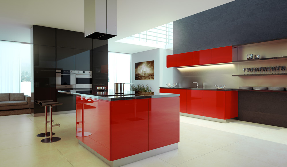 Best ideas about Black And Red Kitchen Decor
. Save or Pin black white and red kitchens 2017 Grasscloth Wallpaper Now.