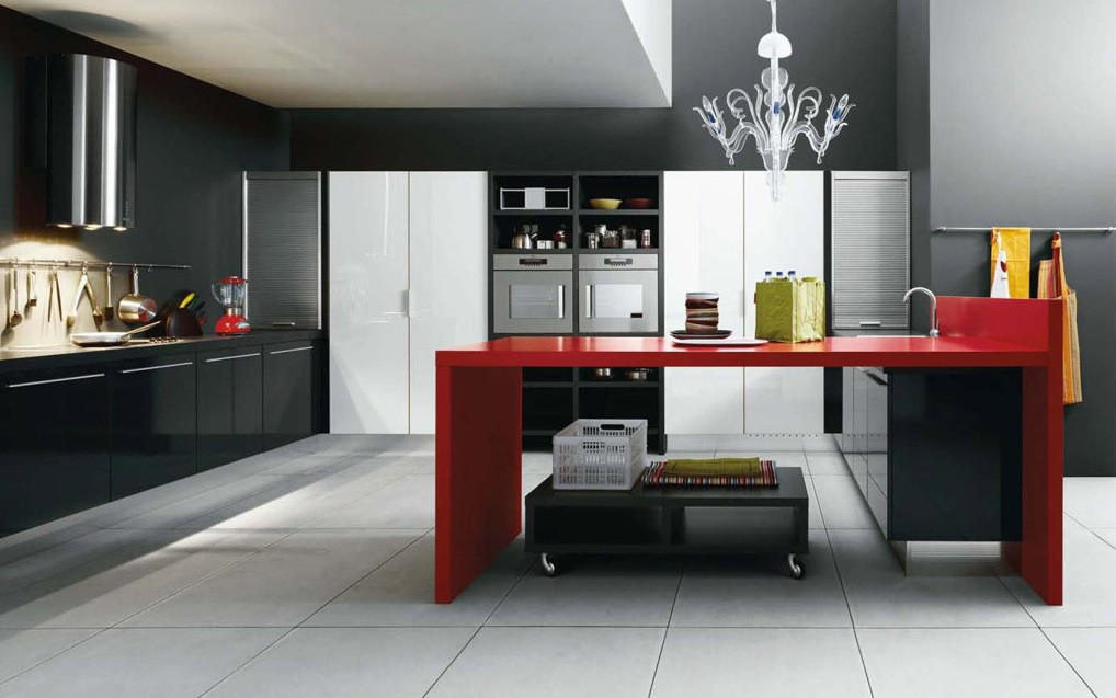 Best ideas about Black And Red Kitchen Decor
. Save or Pin Modern Kitchens From Cesar Now.