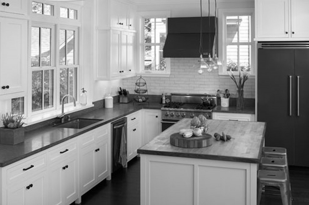 Best ideas about Black And White Kitchen Ideas
. Save or Pin Black and White Kitchen Cabinets Home Furniture Design Now.