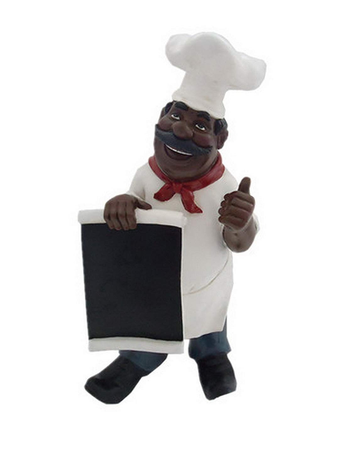 Best ideas about Black Chef Kitchen Decor
. Save or Pin Fat Chef African American Black Chalkboard Menu Statue Now.