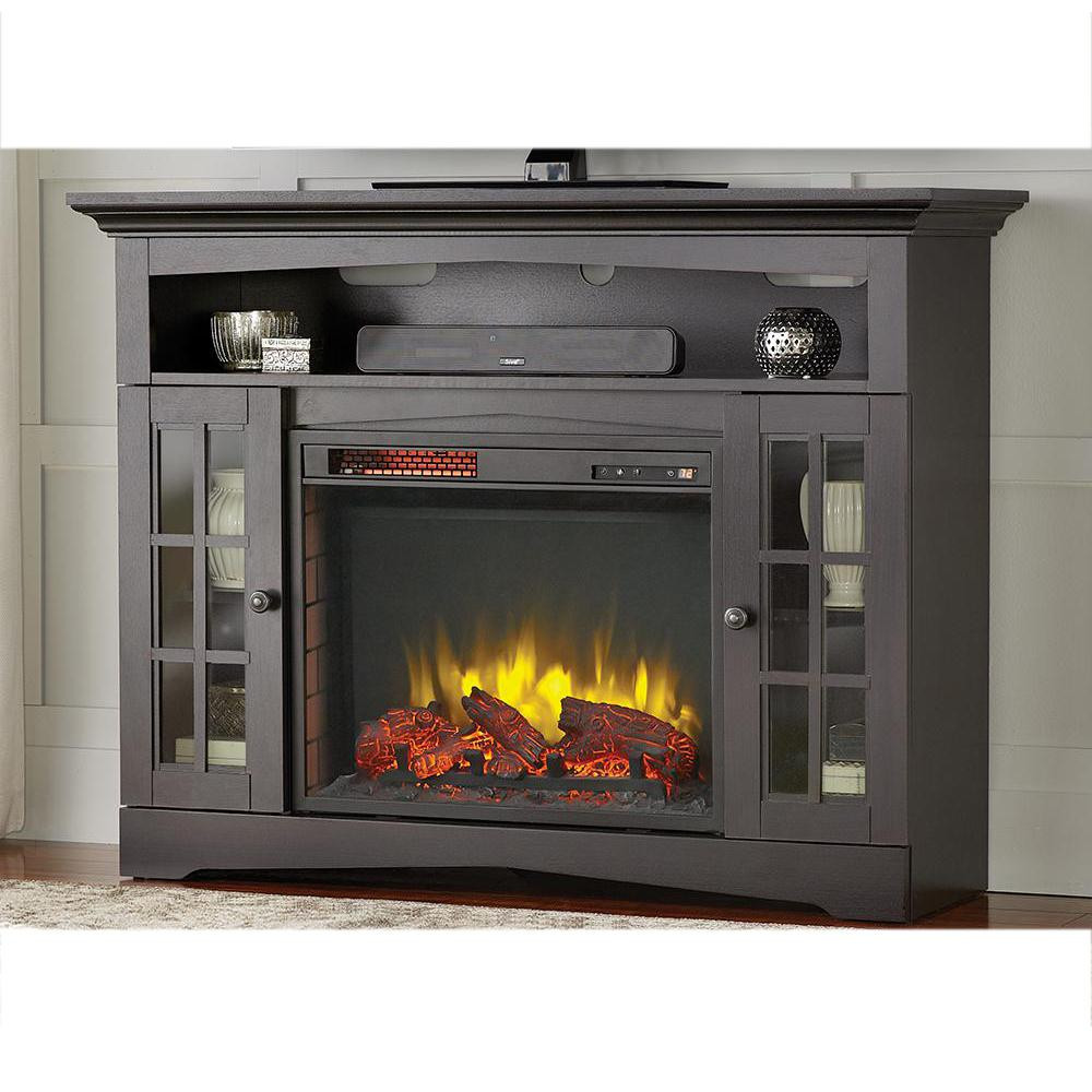 Best ideas about Black Electric Fireplace Tv Stand
. Save or Pin Home Decorators Collection Avondale Grove 48 in TV Stand Now.