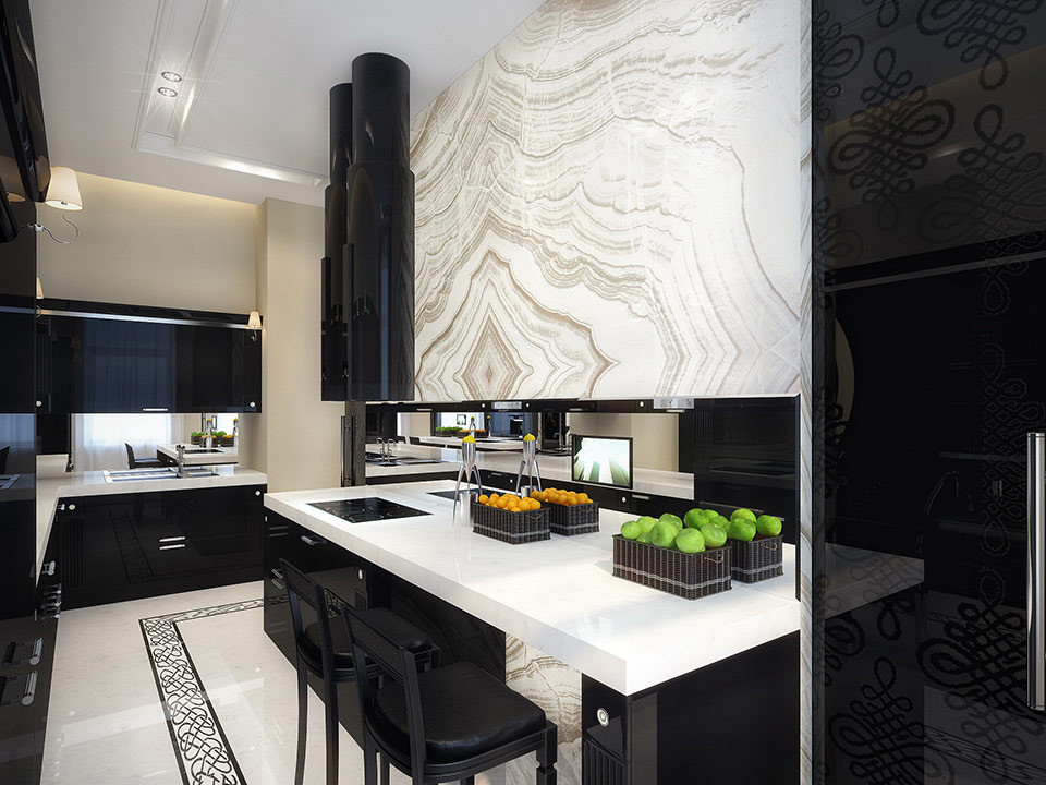 Best ideas about Black Kitchen Decor
. Save or Pin white and black kitchen Now.