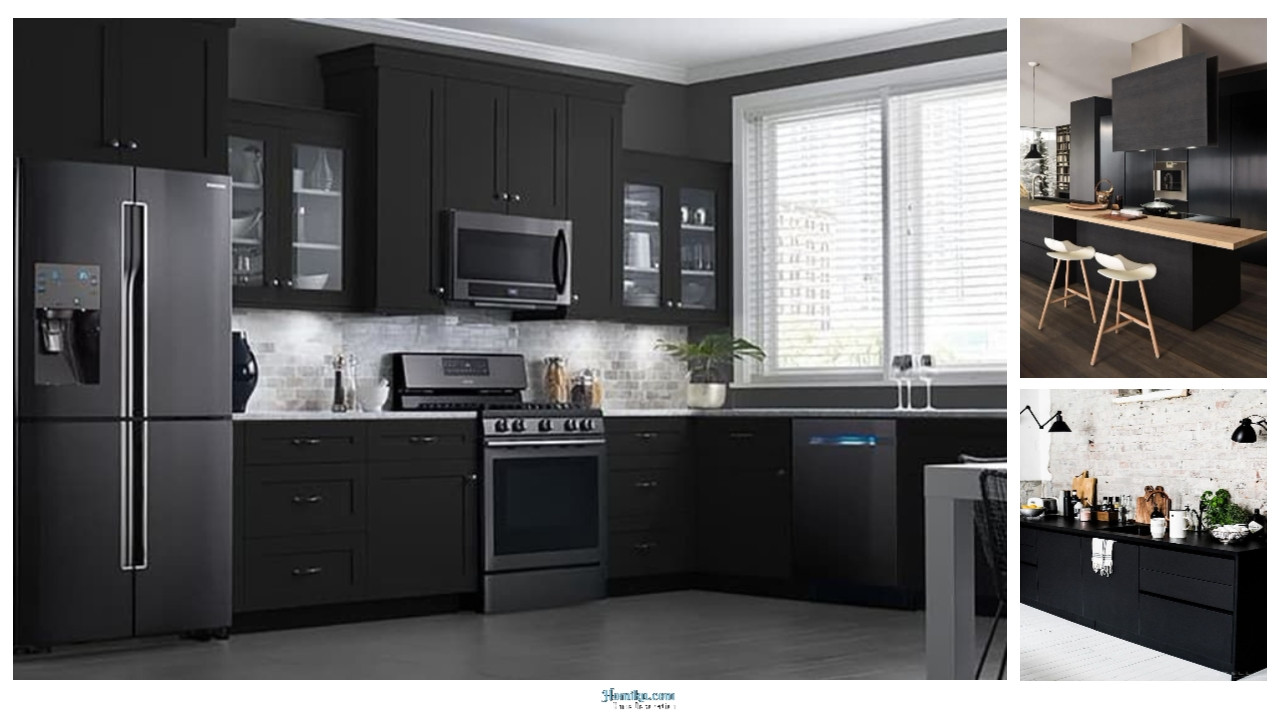 Best ideas about Black Kitchen Decor
. Save or Pin 39 Beautiful Matte Black Kitchen Design Ideas Homiku Now.