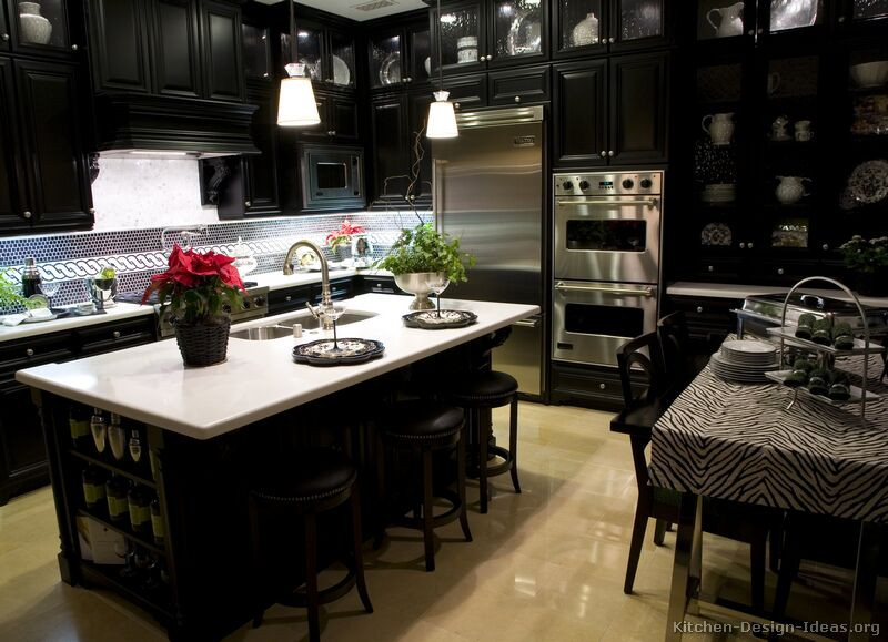 Best ideas about Black Kitchen Ideas
. Save or Pin Luxury Kitchen Design Ideas and Now.