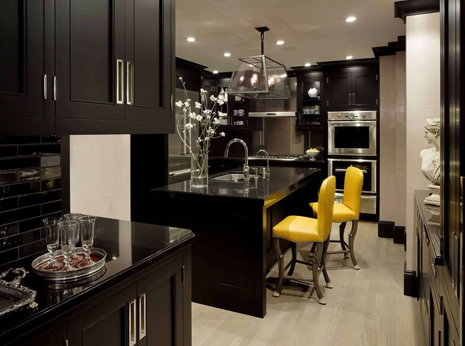 Best ideas about Black Kitchen Ideas
. Save or Pin 43 Dramatic black kitchens that make a bold statement Now.