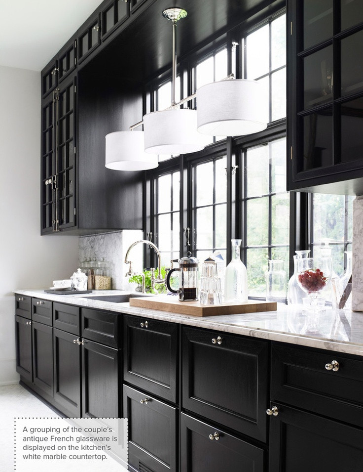 Best ideas about Black Kitchen Ideas
. Save or Pin e Color Fits Most Black Kitchen Cabinets Now.