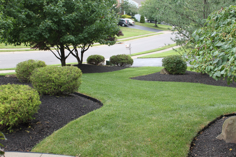 Best ideas about Black Landscape Rock
. Save or Pin Amazing Black Rock Landscaping 8 Black Mulch Landscaping Now.