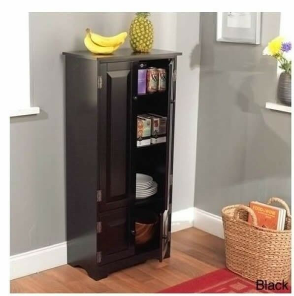 Best ideas about Black Pantry Cabinet
. Save or Pin Cabinet Storage Kitchen Pantry Organizer Furniture Now.