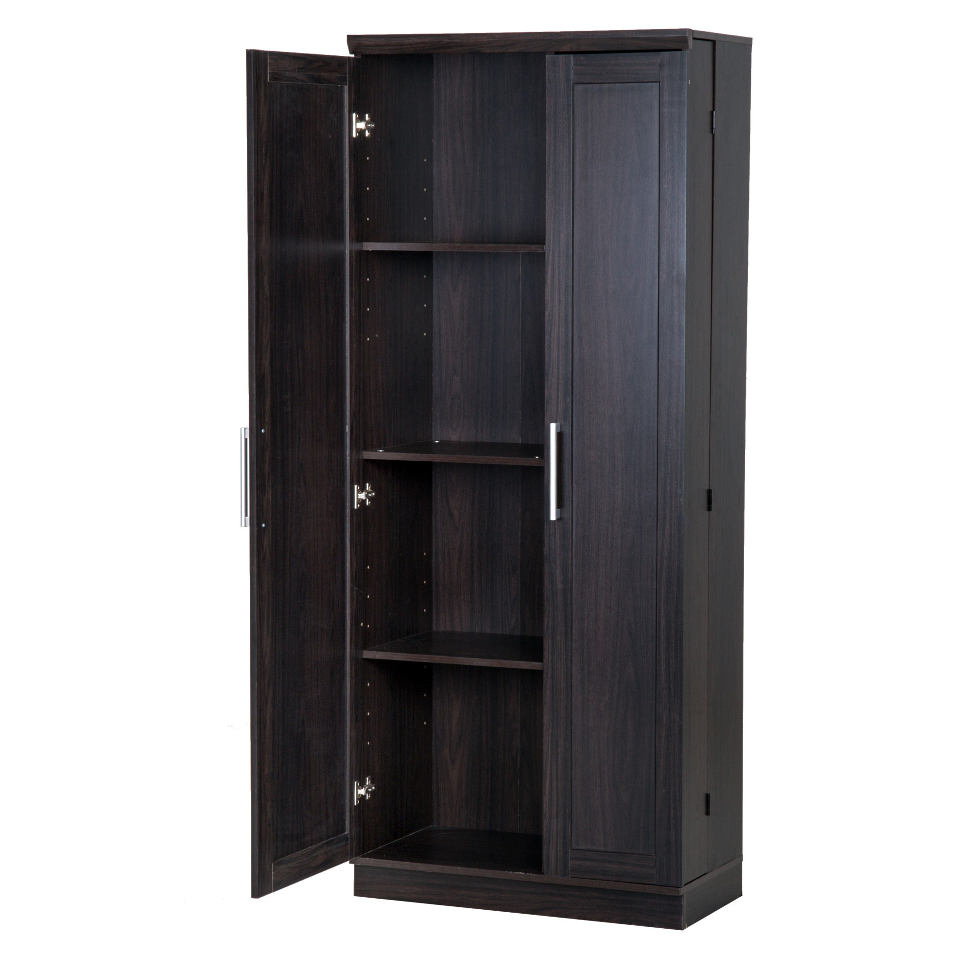 Best ideas about Black Pantry Cabinet
. Save or Pin HOM Kitchen Pantry Cabinet Black Now.