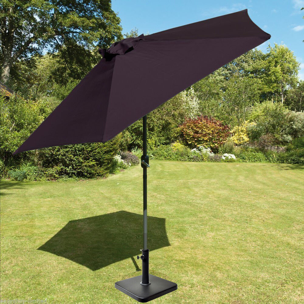 Best ideas about Black Patio Umbrella
. Save or Pin New 2m Aluminum Garden W Parasol Base Patio Umbrella Now.