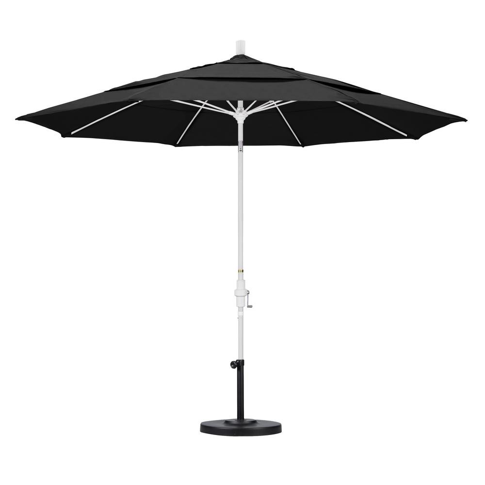 Best ideas about Black Patio Umbrella
. Save or Pin California Umbrella 11 ft Fiberglass Collar Tilt Double Now.