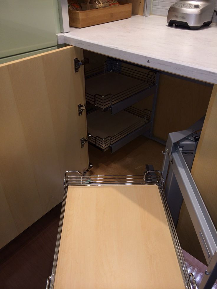 Best ideas about Blind Corner Cabinet Solutions
. Save or Pin Blind corner cabinet solution For the Home Now.