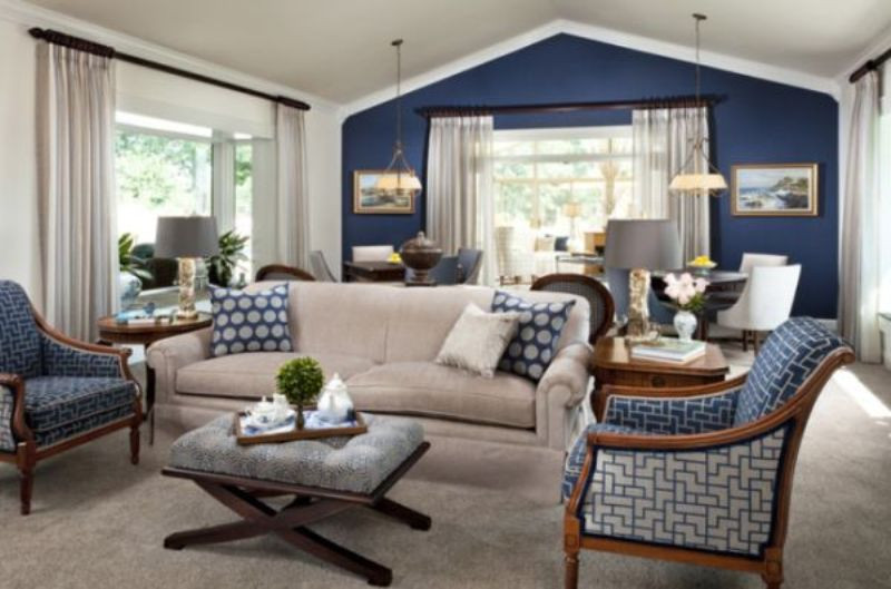 Best ideas about Blue Accent Wall Living Room
. Save or Pin Architecture Decor & Interior Decorating Now.