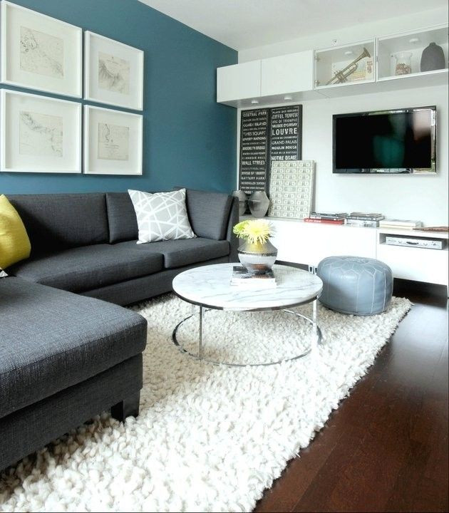 Best ideas about Blue Accent Wall Living Room
. Save or Pin Charcoal Gray Sectional Sofa Foter … Now.