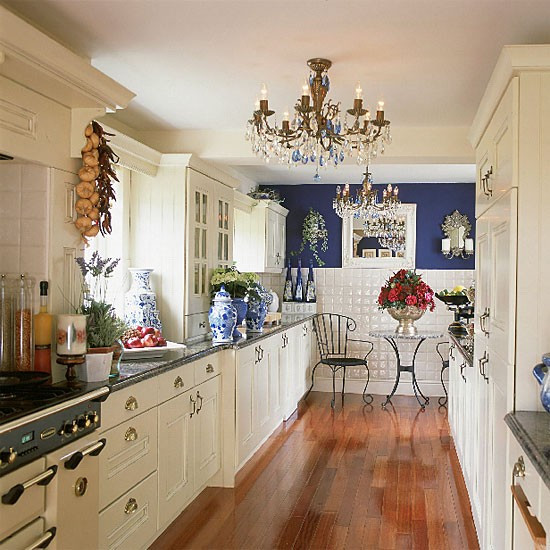 Best ideas about Blue And White Kitchen Ideas
. Save or Pin Blue and white galley kitchen Now.