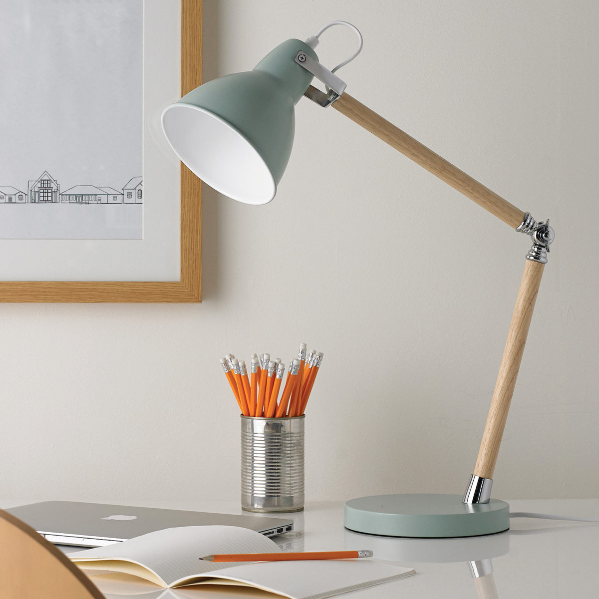 Best ideas about Blue Desk Lamp
. Save or Pin Pastel Wooden Desk Lamp Blue or Cream Now.