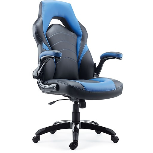 Best ideas about Blue Gaming Chair
. Save or Pin Staples Gaming Chair Black and Blue Now.