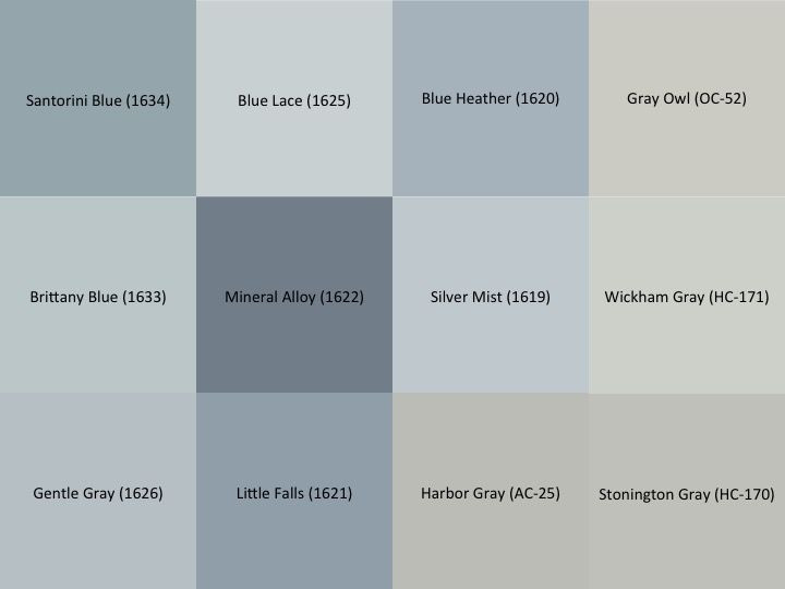 Best ideas about Blue Gray Paint Colors
. Save or Pin Benjamin Moore Gray and Blue paint samples for the Now.