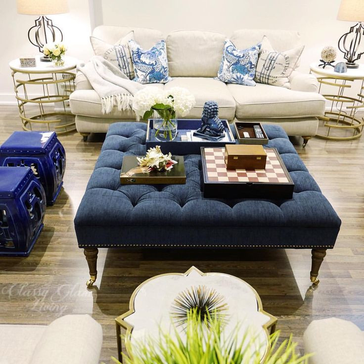 Best ideas about Blue Ottoman Coffee Table
. Save or Pin Best 20 Tufted Ottoman ideas on Pinterest Now.